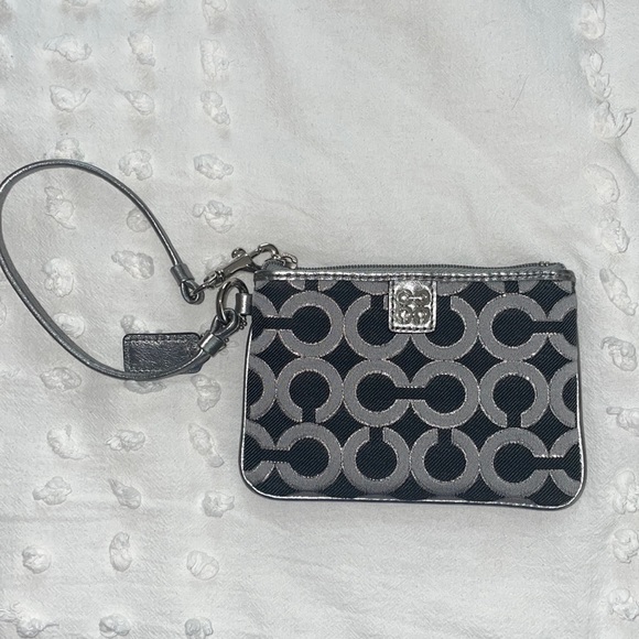 Gentle used COACH wristlet - Picture 1 of 6